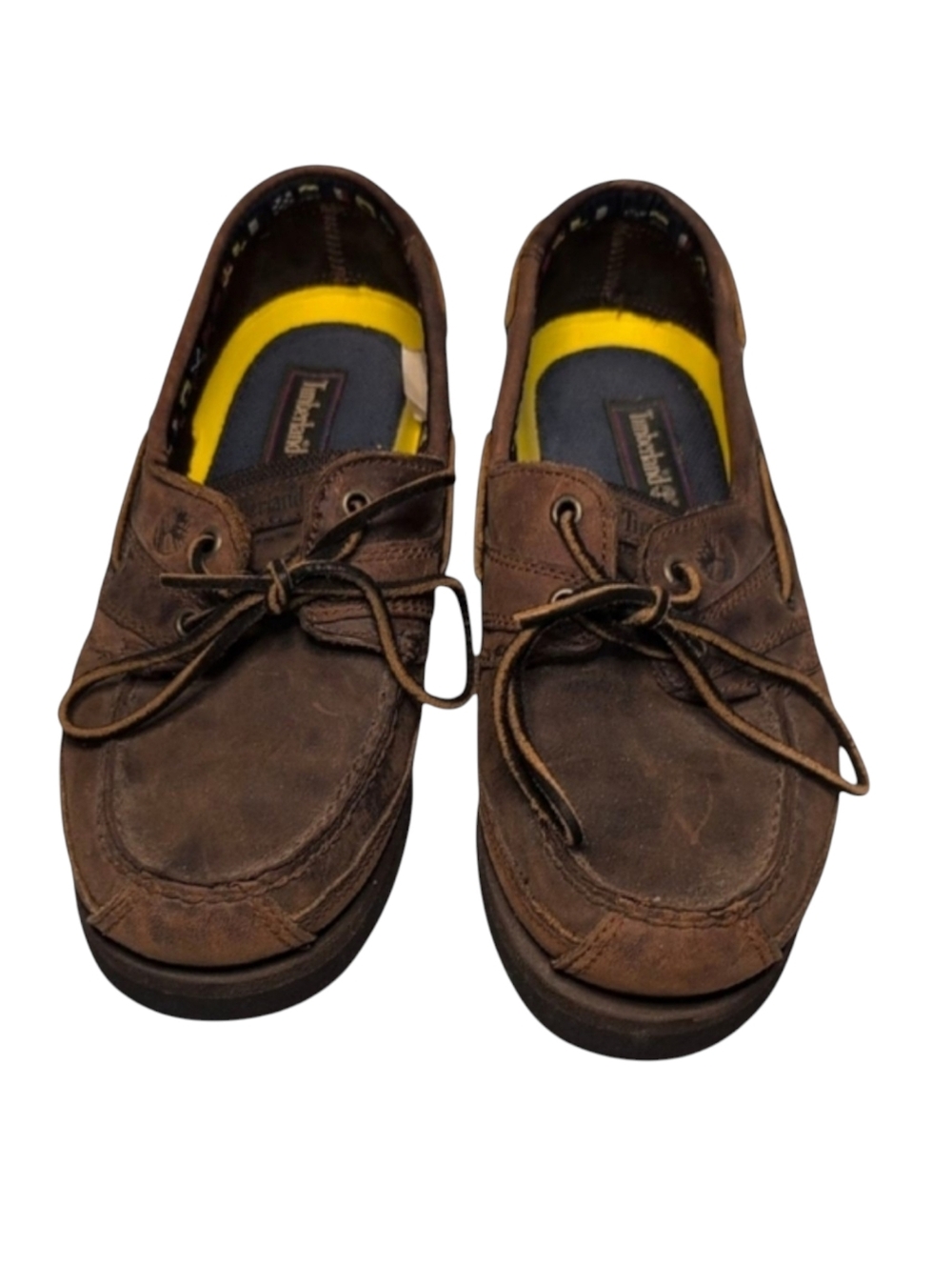 Timberland Brown Suede Boat Shoes Men's Size 9.5